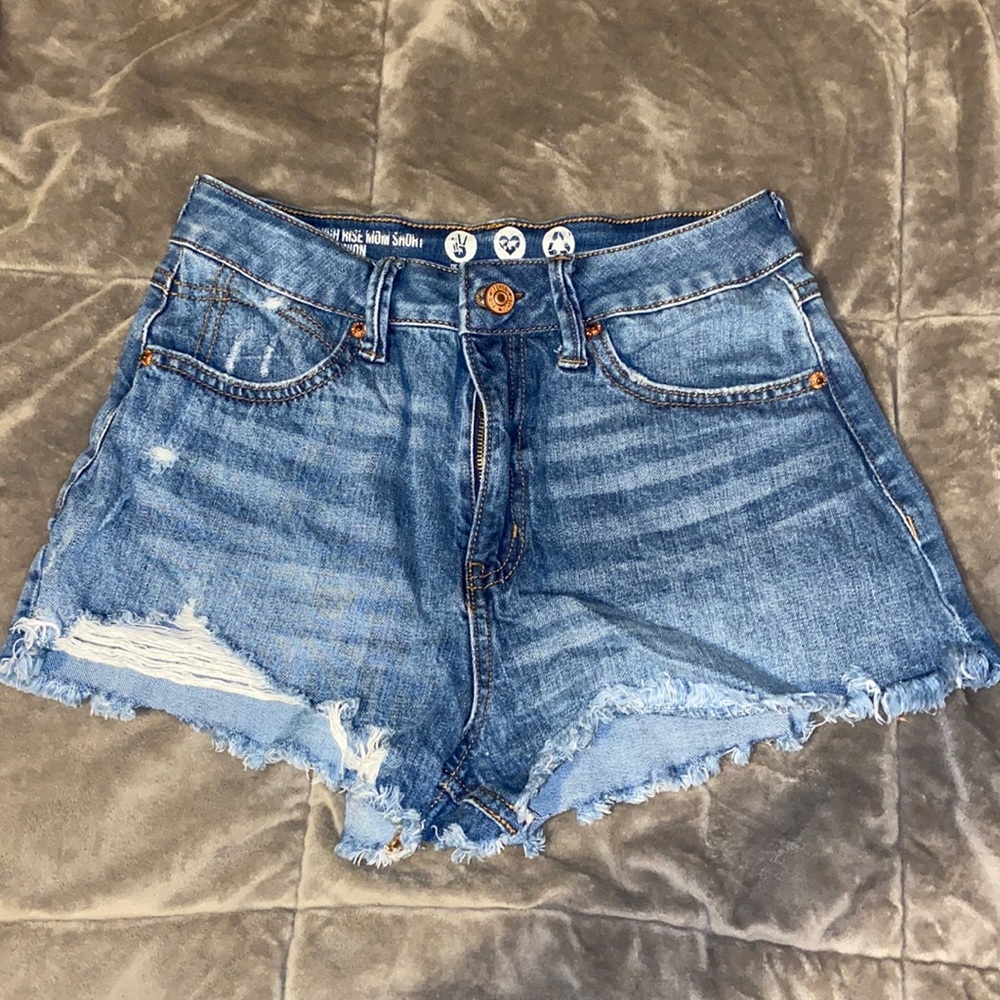 High Waisted Vintage Mom Shorts